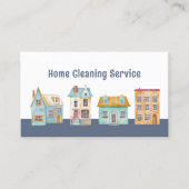 Moderner Reinigungsservice Visitenkarte (Vorderseite)