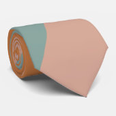 Moderner Retro 70er Krawatte (Gerollt)