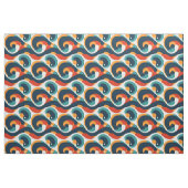 Moderner Retro-Abstrakter Groovy Stoff (Fat Quarter (45,7 x 55,9 cm))