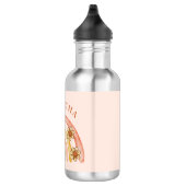 Moderner Retro Boho Rainbow Edelstahlflasche (Rechts)