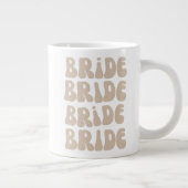 Moderner Retro Bridge Junggeselinnen-Abschied Vint Jumbo-Tasse (Rechts)