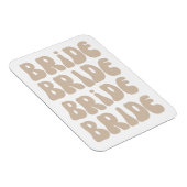 Moderner Retro Bridge Junggeselinnen-Abschied Vint Magnet (Rechte Seite)