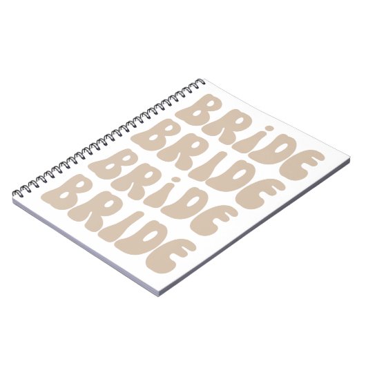 Moderner Retro Bridge Junggeselinnen-Abschied Vint Notizblock (Linke Seite)