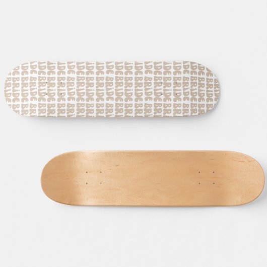 Moderner Retro Bridge Junggeselinnen-Abschied Vint Skateboard (Horizontal)