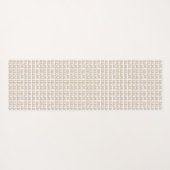 Moderner Retro Bridge Junggeselinnen-Abschied Vint Yogamatte (Rückseite (Horizontal))