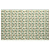 Moderner Retro Citrus Green aus dem Mittelalter  Stoff (Yard (91,4 cm))