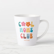 Moderner Retro Cool Moms Club Vintag Groovy Daisy