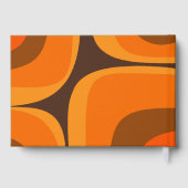 Moderner Retro Groove Modernistischer 70er aus dem Gästebuch (Rückseite)