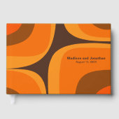 Moderner Retro Groove Modernistischer 70er aus dem Gästebuch (Vorderseite)