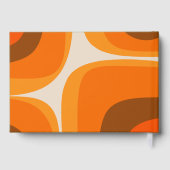 Moderner Retro Groove Modernistischer 70er aus dem Gästebuch (Rückseite)