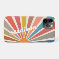 Moderner Retro Individuelle Name Spaß Vintager Reg