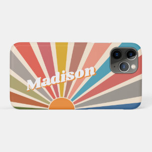Moderner Retro Individuelle Name Spaß Vintager Reg Case-Mate iPhone Hülle