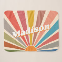 Moderner Retro Individuelle Name Spaß Vintager Reg