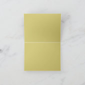 Moderner Retro, Mod Aquamarin & Gold aus dem Mitte Karte (Innenseite)