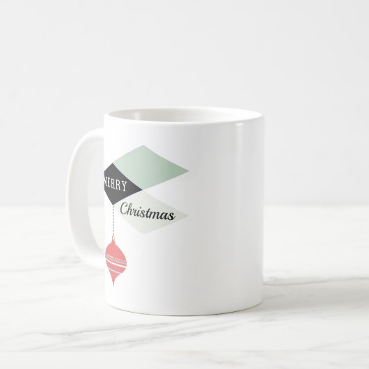 Moderner Retro-Urlaub im Mittelalter Kaffeetasse (Vorderseite Links)