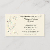 Moderner Retrostil im Mittelalter Vintag Visitenkarte (Vorderseite)