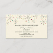 Moderner Retrostil im Mittelalter Vintag Visitenkarte (Vorderseite)