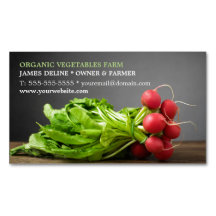 Moderner Rettich-Bio Bauernhof