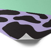 Moderner Rhombus: Abstrakter Nahtloser Stil. Poster (Ecke)
