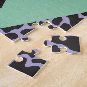Moderner Rhombus: Abstrakter Nahtloser Stil. Puzzle (Seite)