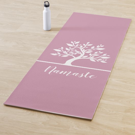 Moderner rosa Eleganter klassischer Tree YOGA Inst Yogamatte (Beispiel)