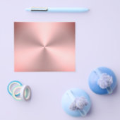 Moderner rosa gestromter Metalllook Flyer (Einzeln)