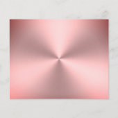 Moderner rosa gestromter Metalllook Flyer (Vorne)