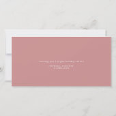 Moderner rosa grüner Weihnachtsurlaub 3 Foto (Rückseite)