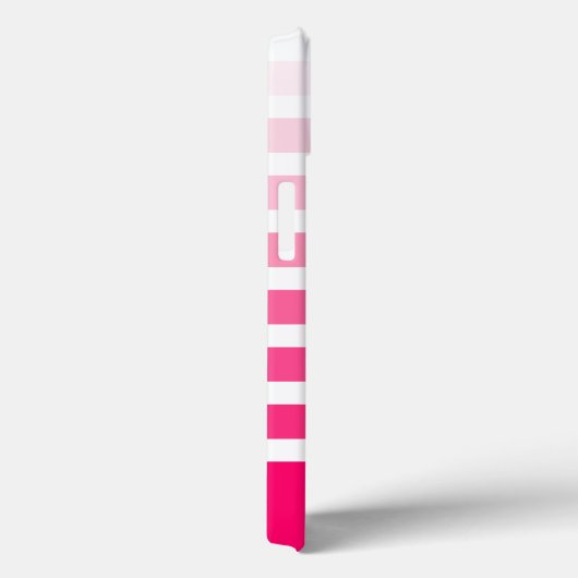 Moderner rosa Ombre Personalisierter Name Case-Mate iPhone Hülle (Rückseite / Rechts)