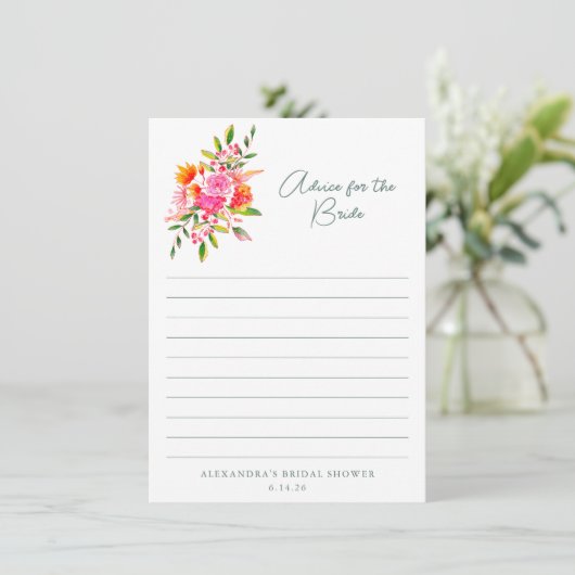 Moderner Rosa Orangefarbener Blumenberater für die (Stehend Vorderseite)