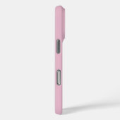 Moderner rosa Personalisierter Monogramm-Name: Case-Mate iPhone Hülle (Rückseite / Rechts)