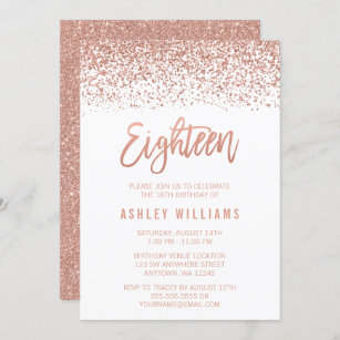 Glitzer Einladungen Zazzle De