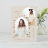 Moderner rostgeometrischer MehrFoto-Bogen-Abschlus (Stehend Vorderseite)