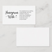 Moderner rustikaler Bauernhof, schwarze Schrift, F Begleitkarte (Vorne/Hinten)