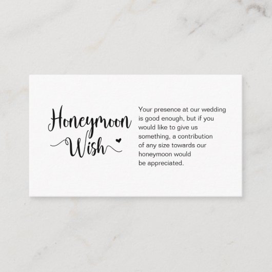 Moderner rustikaler Bauernhof, schwarze Schrift, F Begleitkarte (Vorderseite)