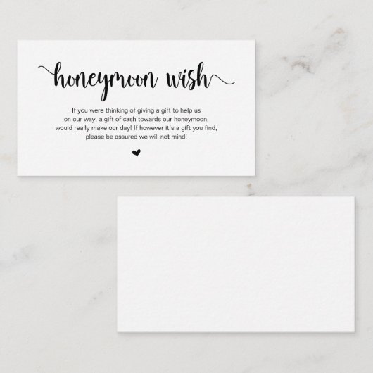 Moderner rustikaler Bauernhof, schwarze Schrift, F Begleitkarte (Vorne/Hinten)