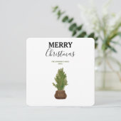 Moderner Rustikaler Weihnachtsbaum (Stehend Vorderseite)