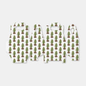 Moderner Rustikaler Weihnachtsbaum Geschenkschachtel (Ungefaltet)