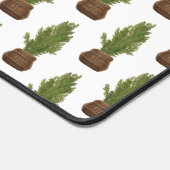 Moderner Rustikaler Weihnachtsbaum Schreibtischunterlage (Ecke)