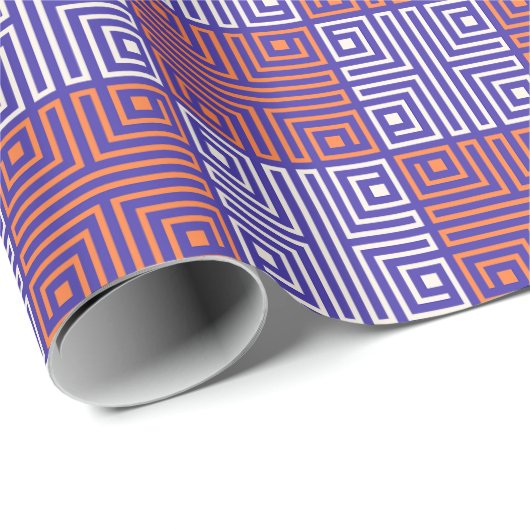 Moderner Saisonzeitgenössischer Geburtstag Geschenkpapier (Rolleneckpunkt)