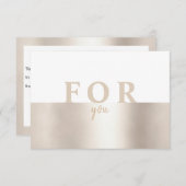 Moderner Salon Gold (Vorne/Hinten)