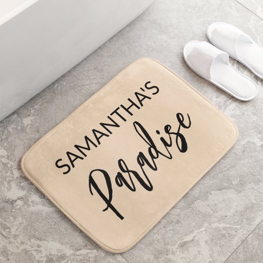 Moderner Sand Bath Mat Badematte