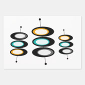 Moderner Satellit des Mittelalters Geschenkpapier Set (Vorderseite)