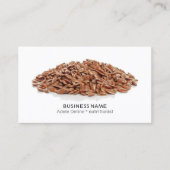 Moderner sauberer Ernährungsberater Visitenkarte (Vorderseite)