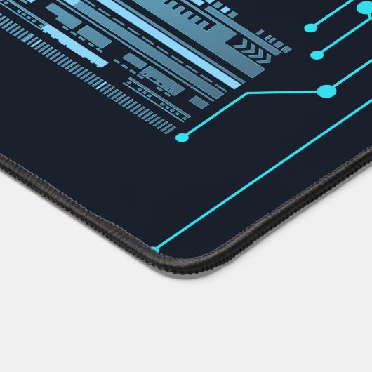 Moderner Schaltplan Schreibtischunterlage (Ecke)