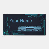 Moderner Schaltplan Schreibtischunterlage (Vorderseite)