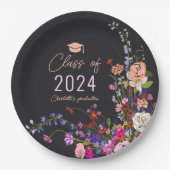 Moderner, schicker Abschluss von wild lebenden Blu Pappteller (Vorderseite)