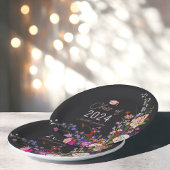 Moderner, schicker Abschluss von wild lebenden Blu Pappteller