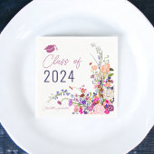 Moderner, schicker Abschluss von wild lebenden Blu Serviette