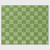 Moderner schimmernder festlicher Whimsical Daddy z Geschenkpapier (Flach)
